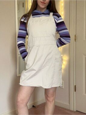 Y2K Cream Gloria Vanderbilt Romper